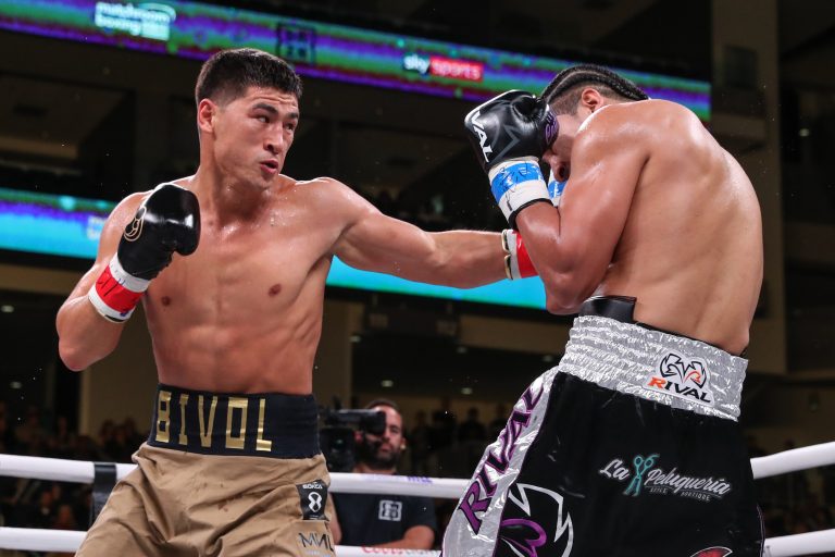 DMITRY BIVOL DROPS AND DOMINATES LENIN CASTILLO – Boxing Action 24