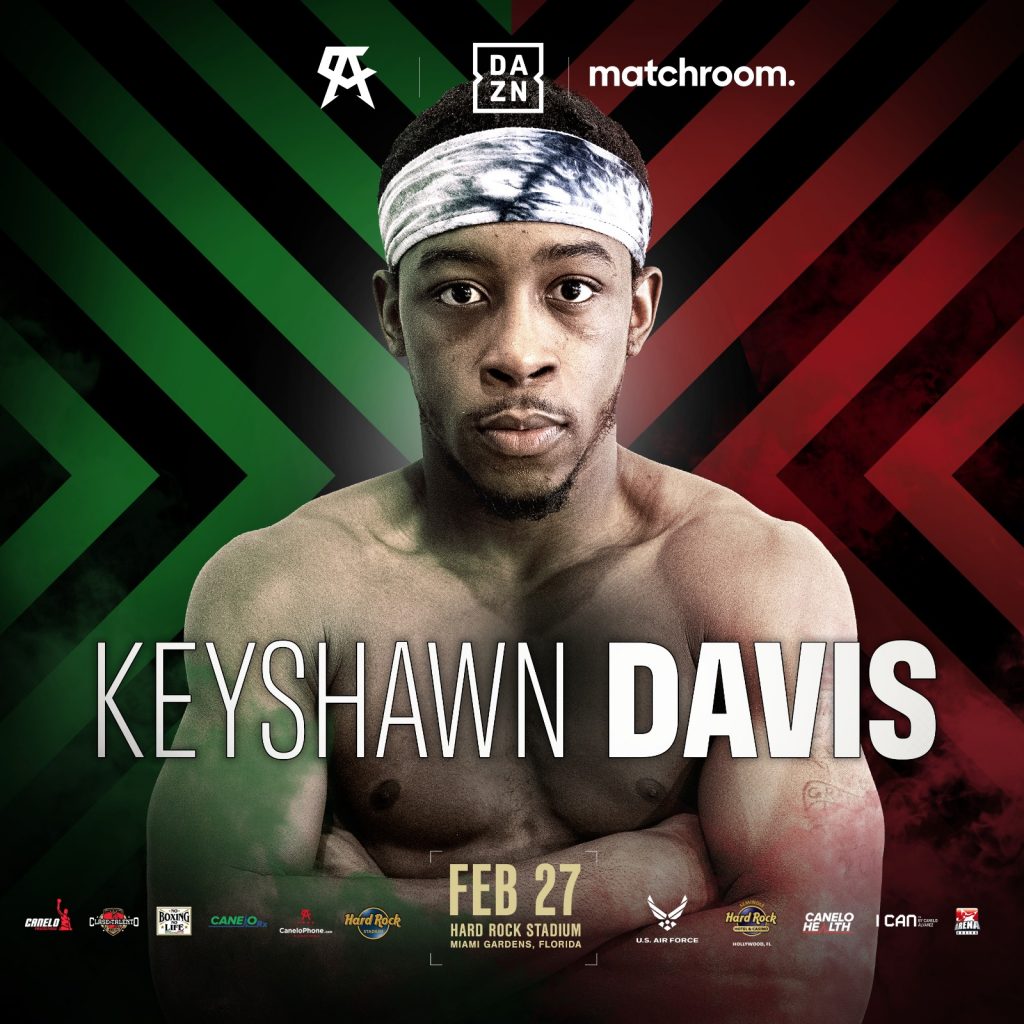 Keyshawn Davis Makes Pro Debut Boxing Action 24 0465